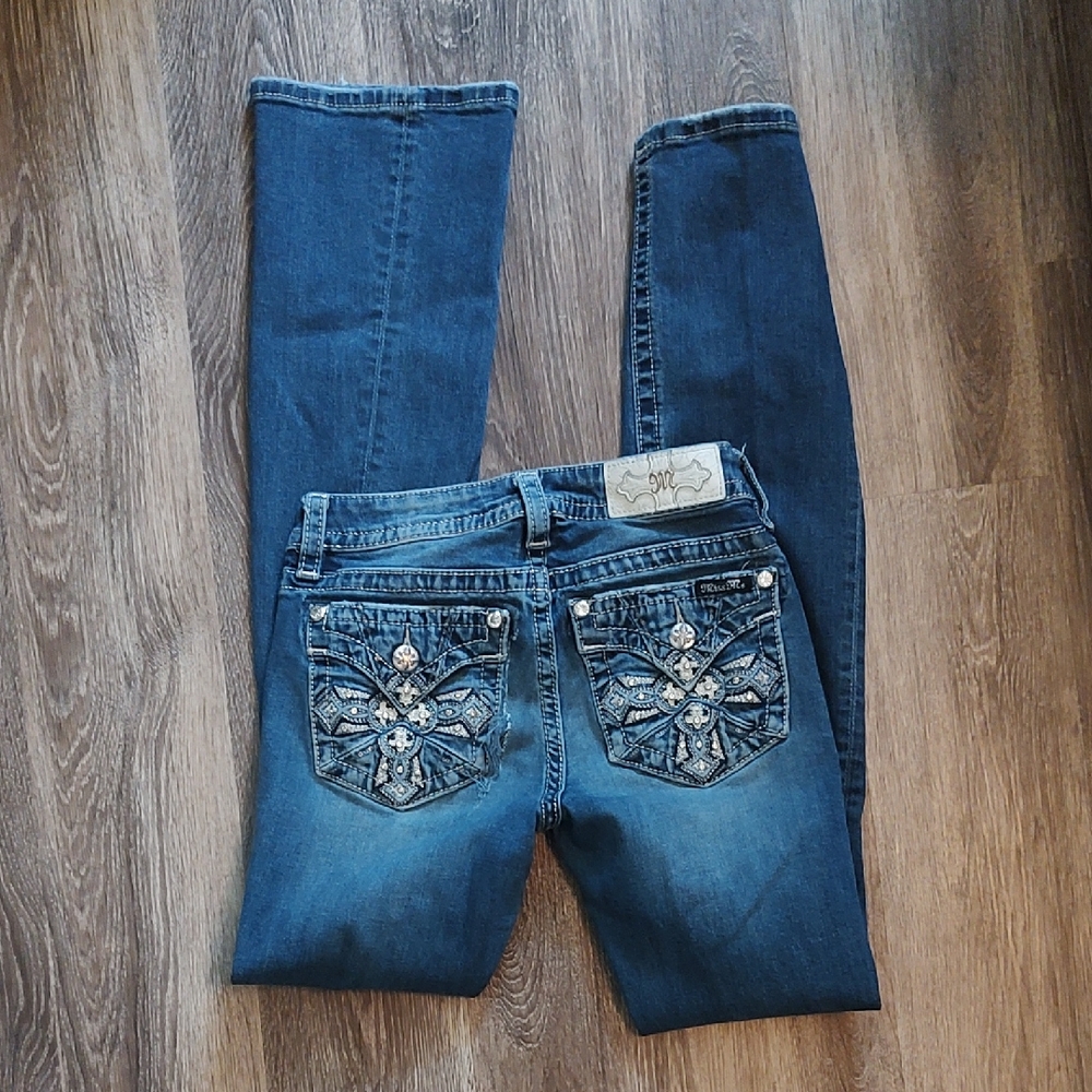 Miss Me 26x34 Distressed Boot